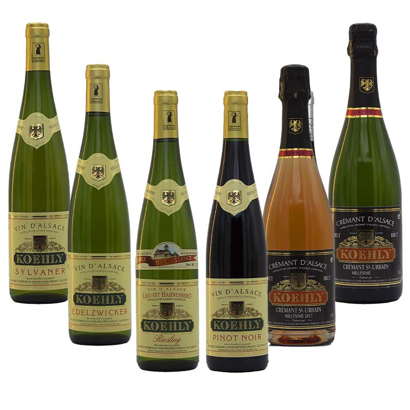 Coffret découverte Vins et Crémants Secs