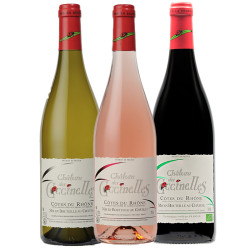 Les trois couleurs du Chateau Coccinelles
