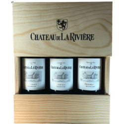 Coffret Bois 3 Bouteilles...