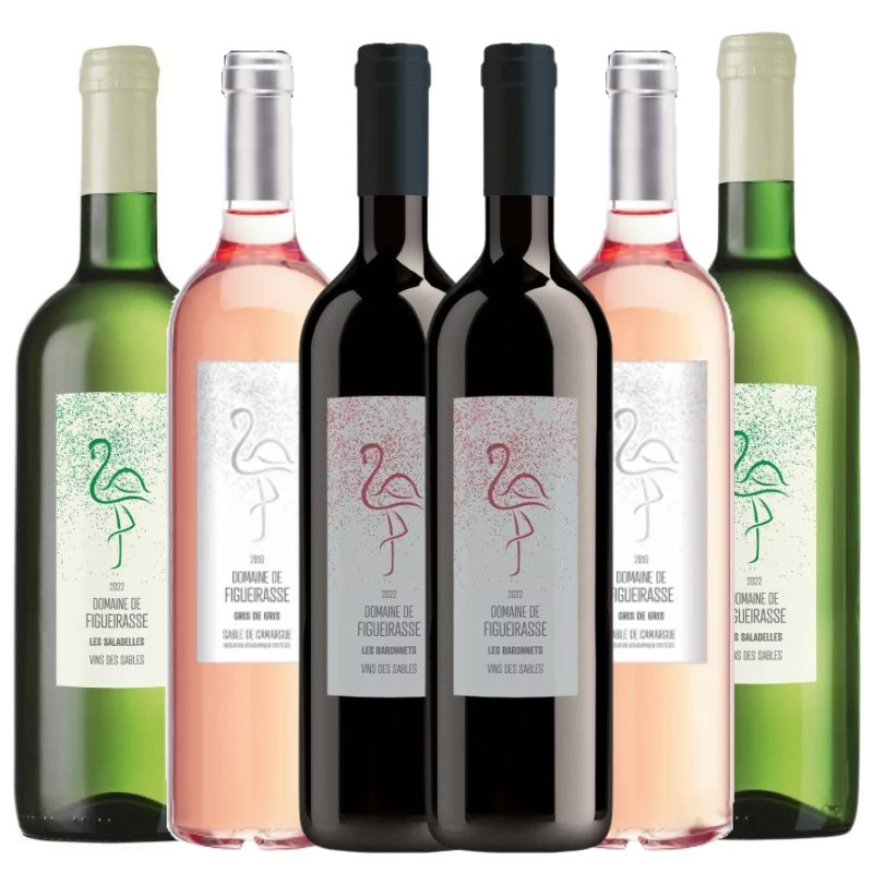 Coffret découverte Spécial Vins de Camargue Bio