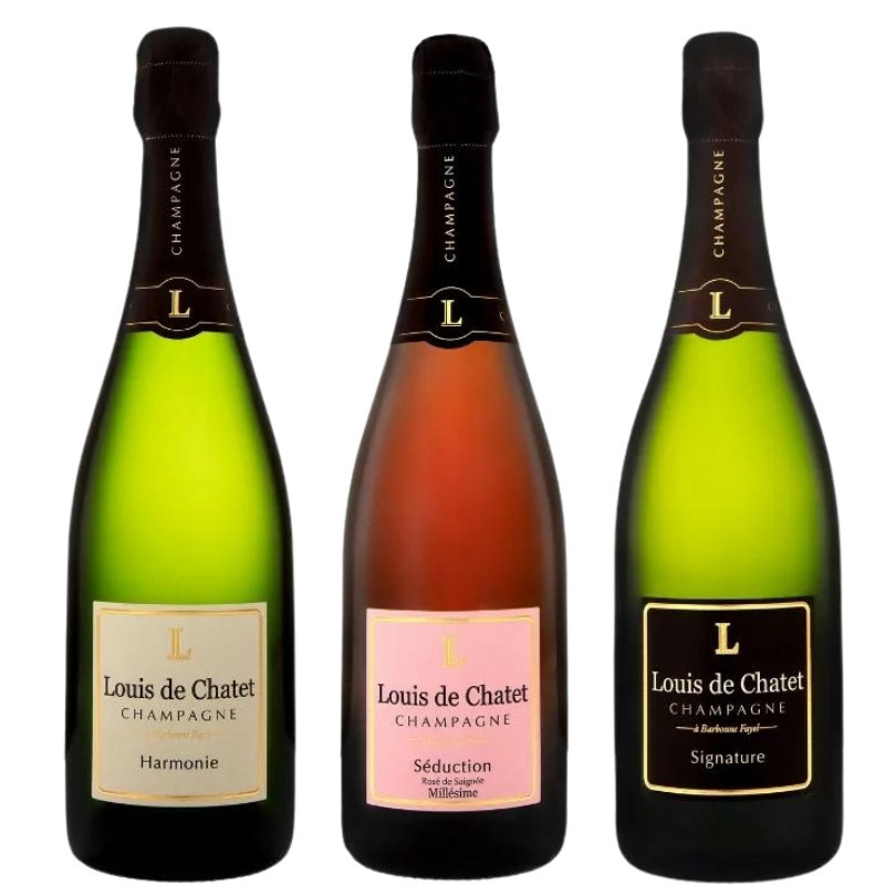 Coffret Découverte champagne Louis de Chatet