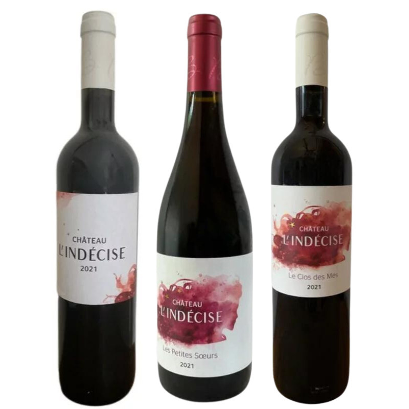 Les trois rouges du Château L'indécise