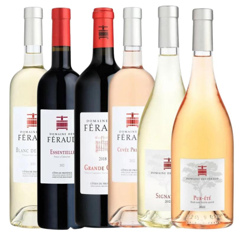 coffret découverte Domaine Feraud