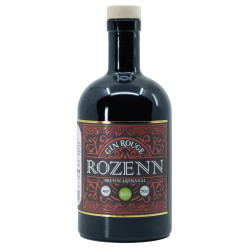 Gin rouge ROZENN 40% BIO 70cL
