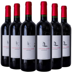 Coffret rouge Château Caze
