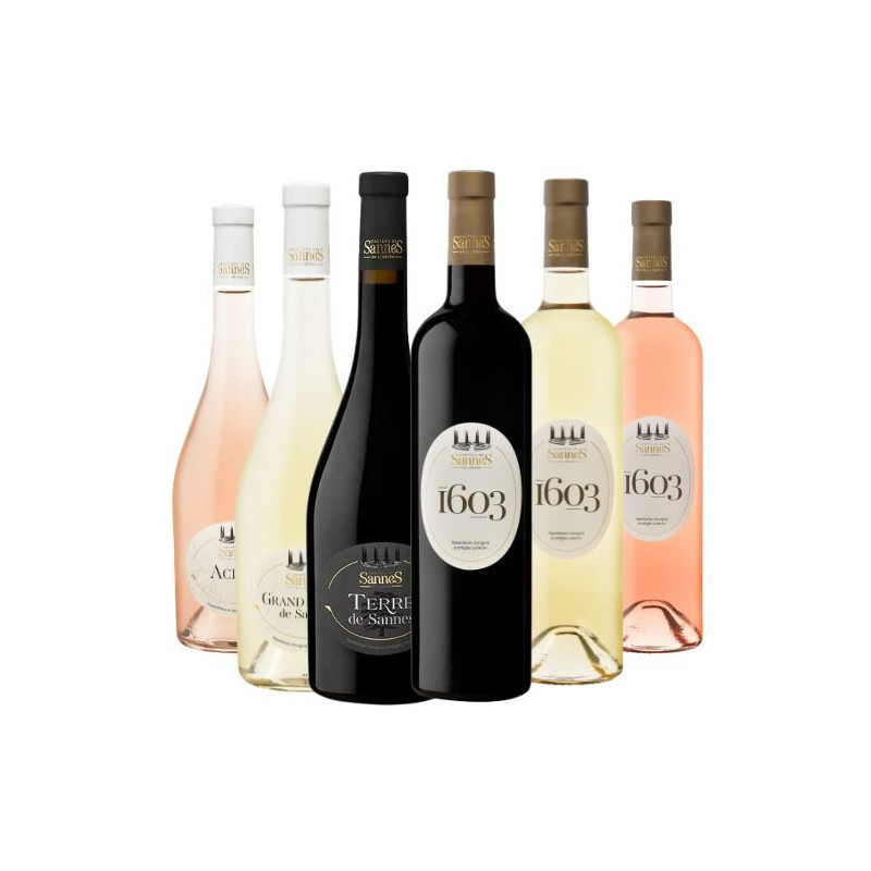 Coffret 6 bouteilles Château de Sannes
