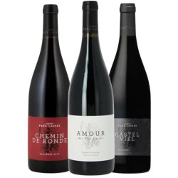 Coffret découverte 3 bouteilles Rouge Sans sulfites