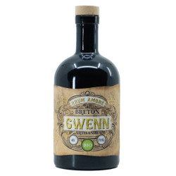 Rhum ambré GWENN 45% BIO 70cL