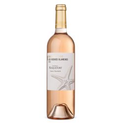 Les roches blanches rosé