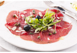 CARPACCIO DE BOEUF ET VIN : 2 ACCORDS PARFAITS